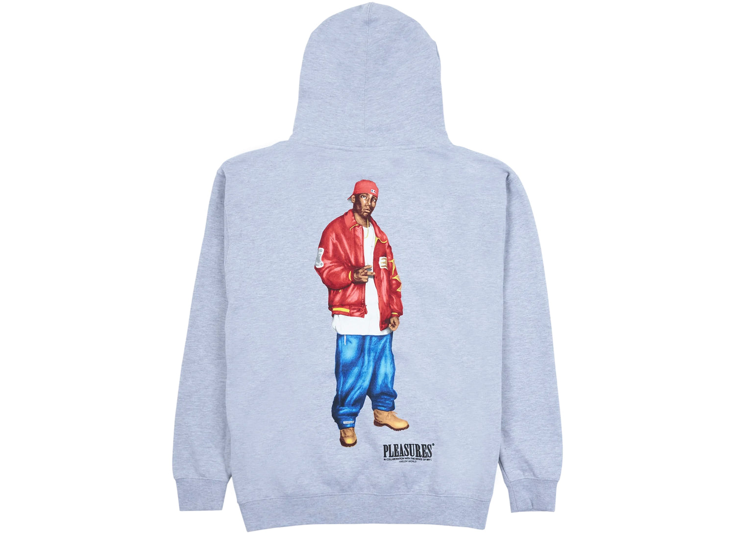 Pleasures Flamboyant Hoodie in Heather Grey - view 2