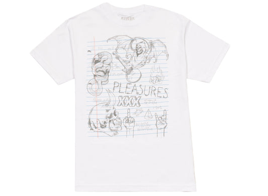 Pleasures Homework Tee in White