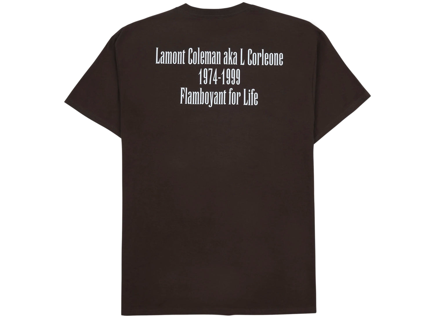 Pleasures In Memory Tee in Brown - view 2