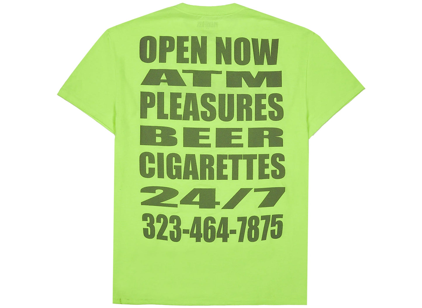 Pleasures Liquor Tee in Grün