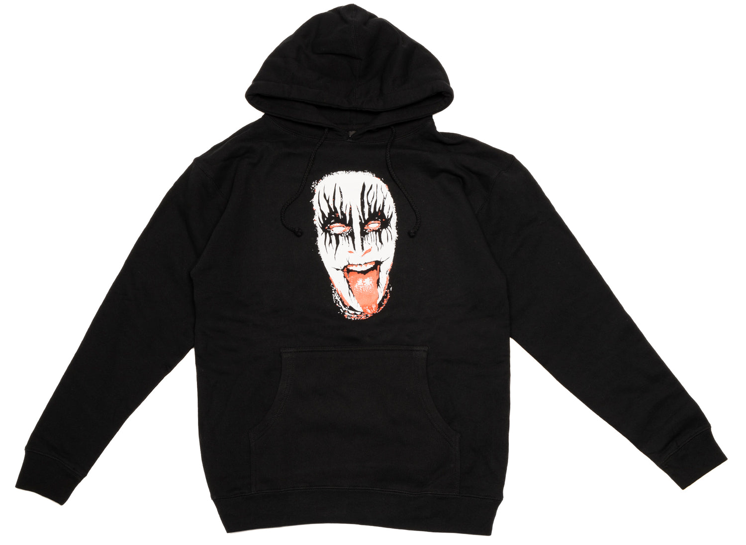 Pleasures Mouth Hoodie in Black