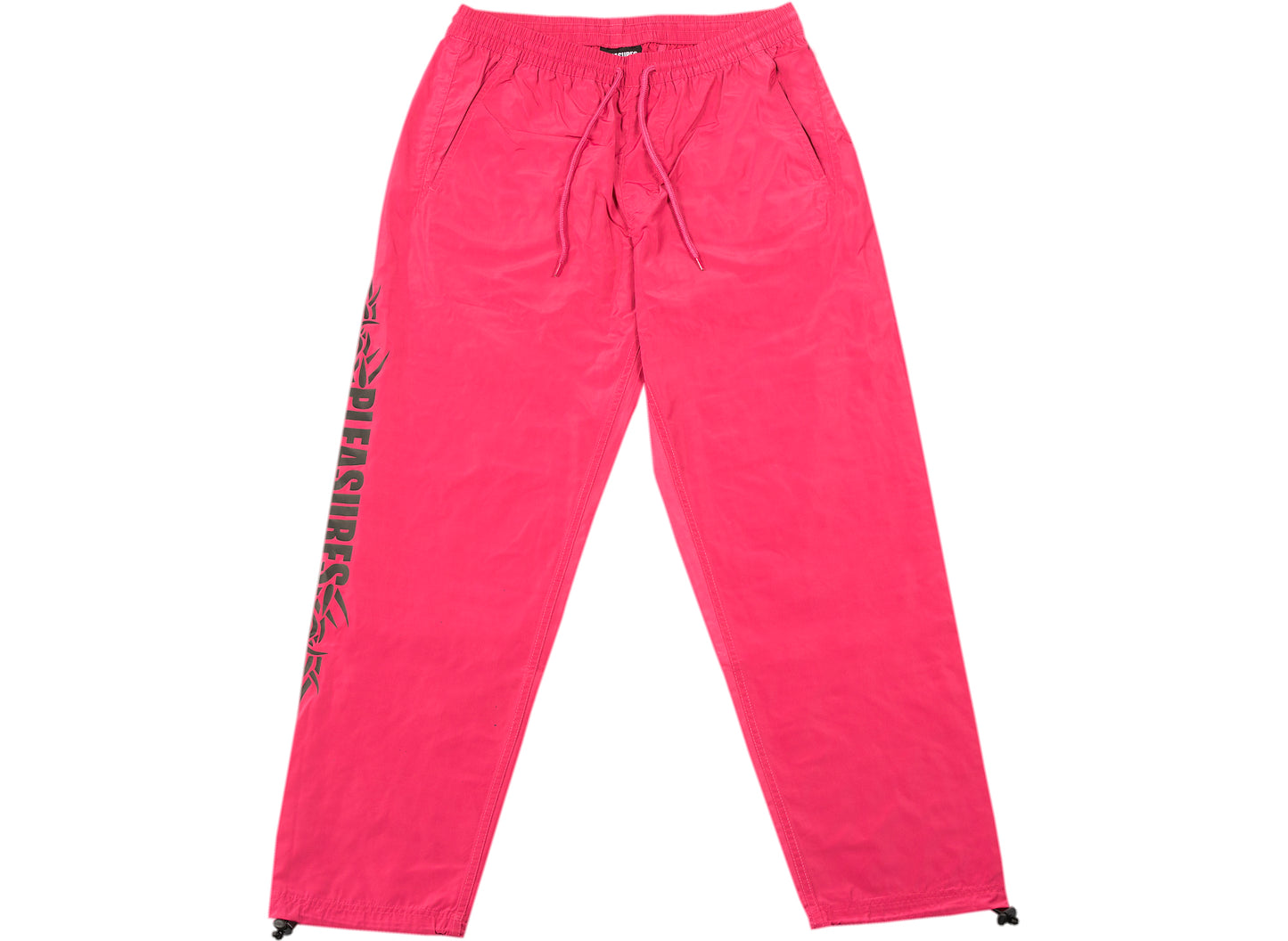 Pleasures Reservoir Track Pants in Hot Pink