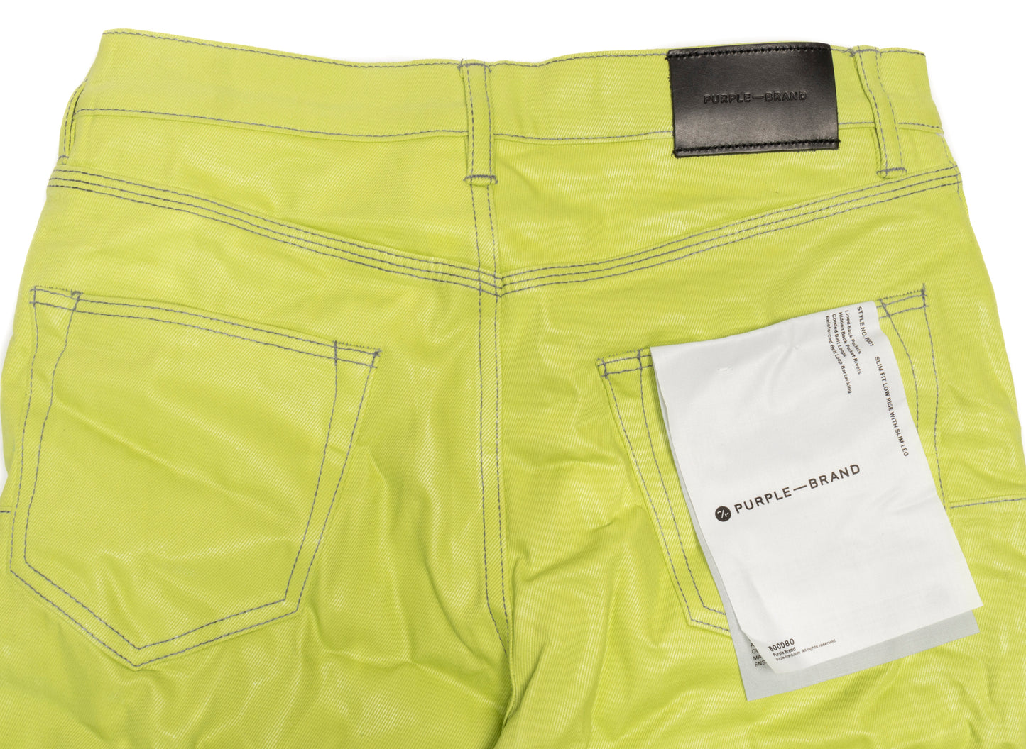 Purple Brand Acid Raw Denim Jeans - view 2