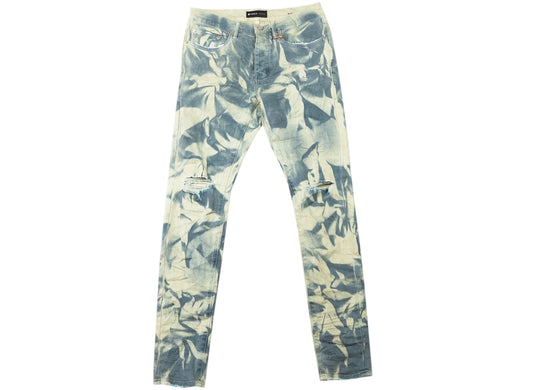Purple Brand Blue Fatigue Marble Jeans