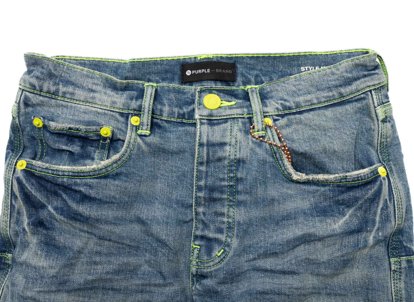 Purple Brand Vintage Neon Pop Jeans - view 2