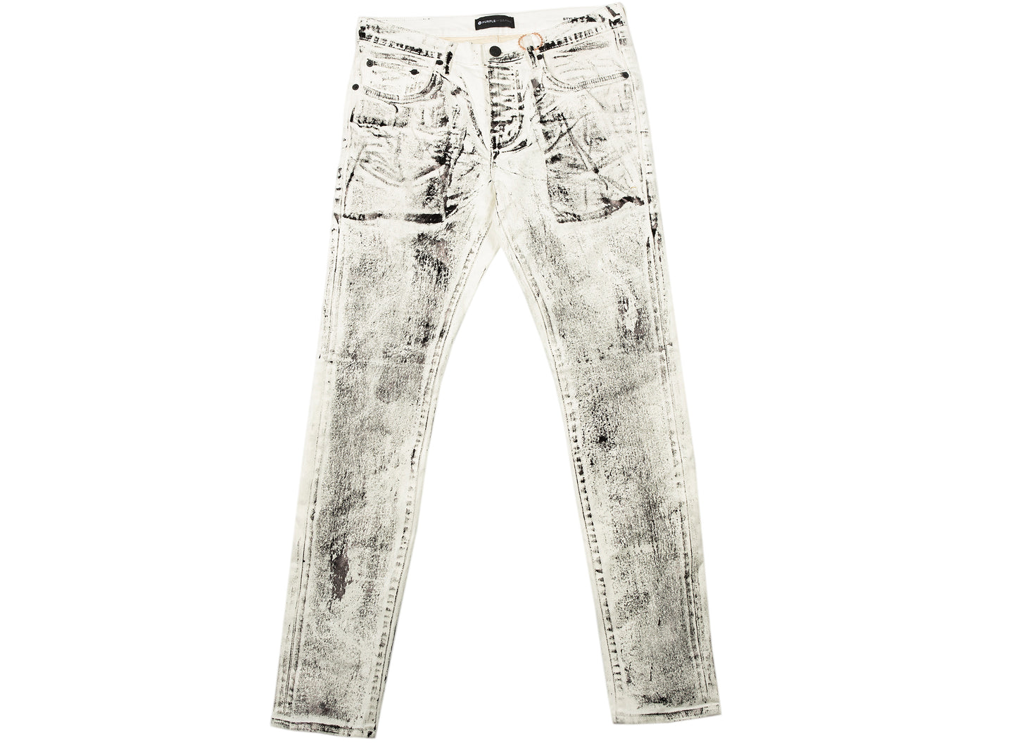 Purple Brand White X-Ray Jeans