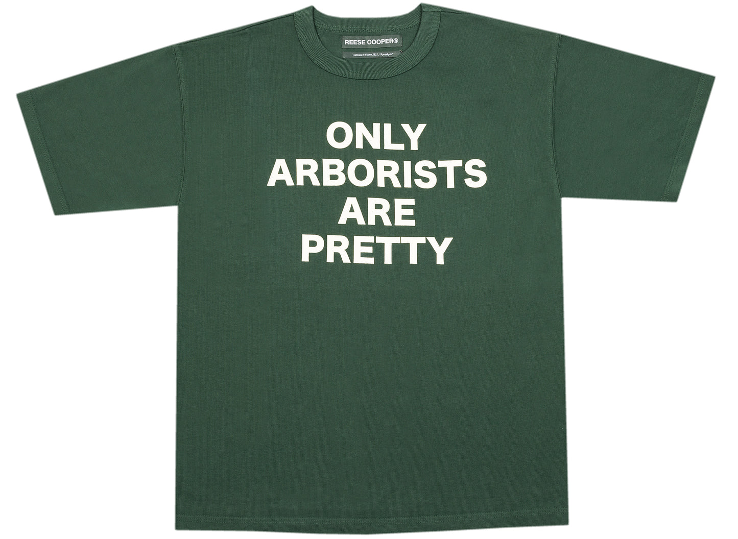 Reese Cooper Arborists Tee in Forest Green