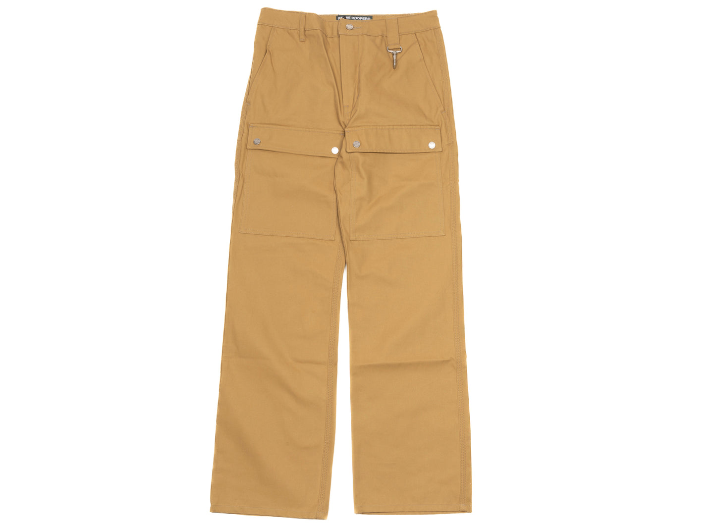 Reese Cooper Brushed Cotton Canvas Front Pocket Pants in Wheat