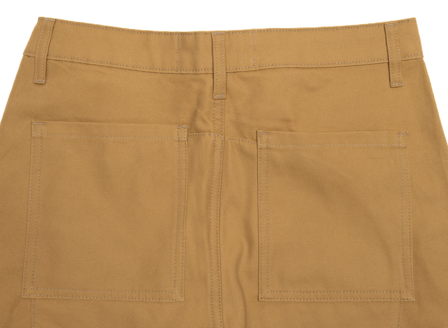 Reese Cooper Brushed Cotton Canvas Front Pocket Pants in Wheat - view 2