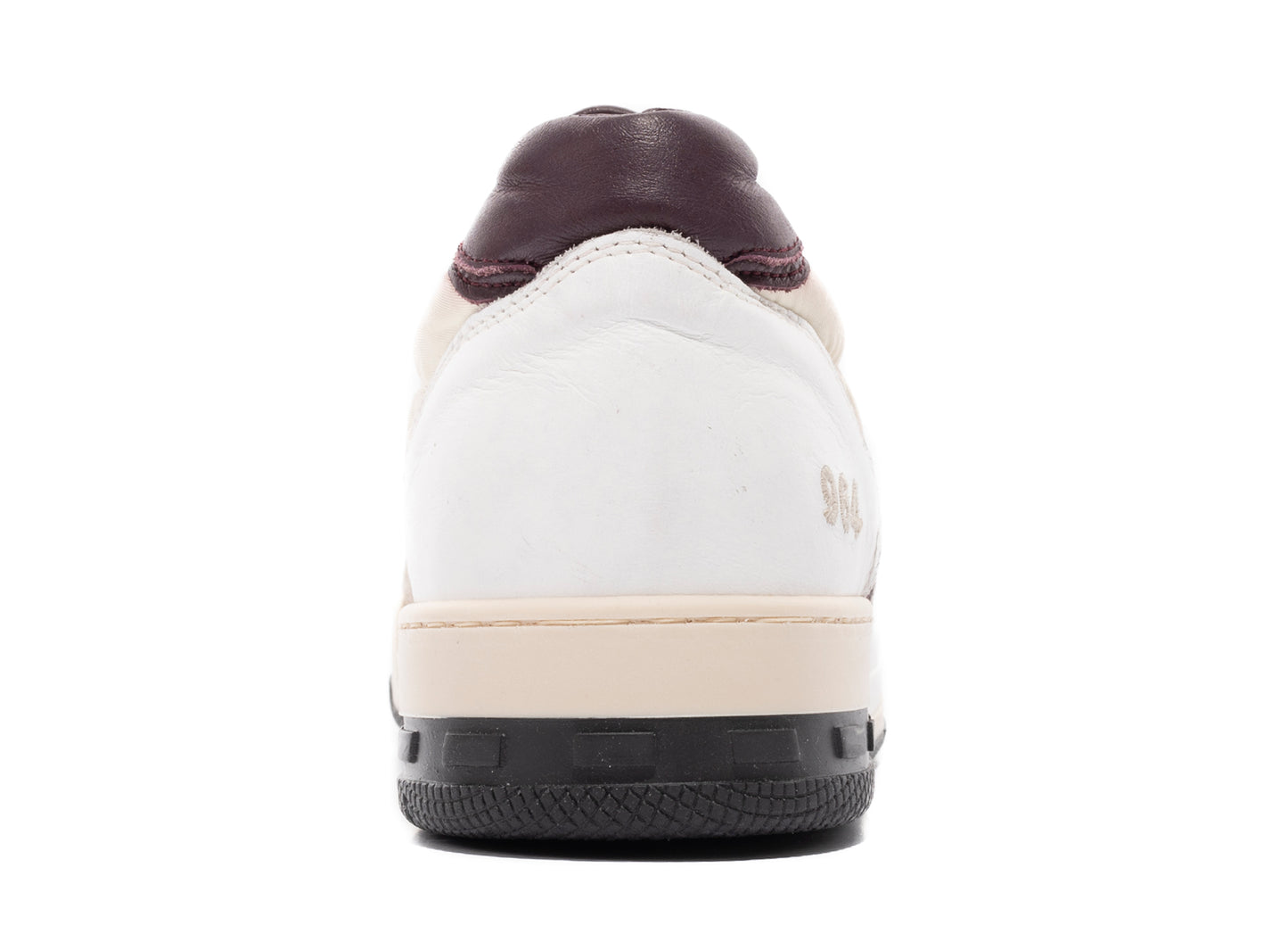 Rhude Racing Sneaker in White / Maroon / Beige - view 2