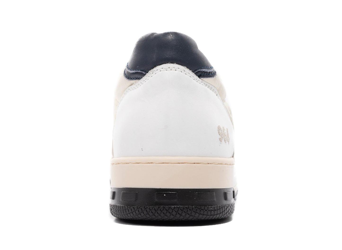Rhude Racing Sneaker in White / Navy / Beige - view 2