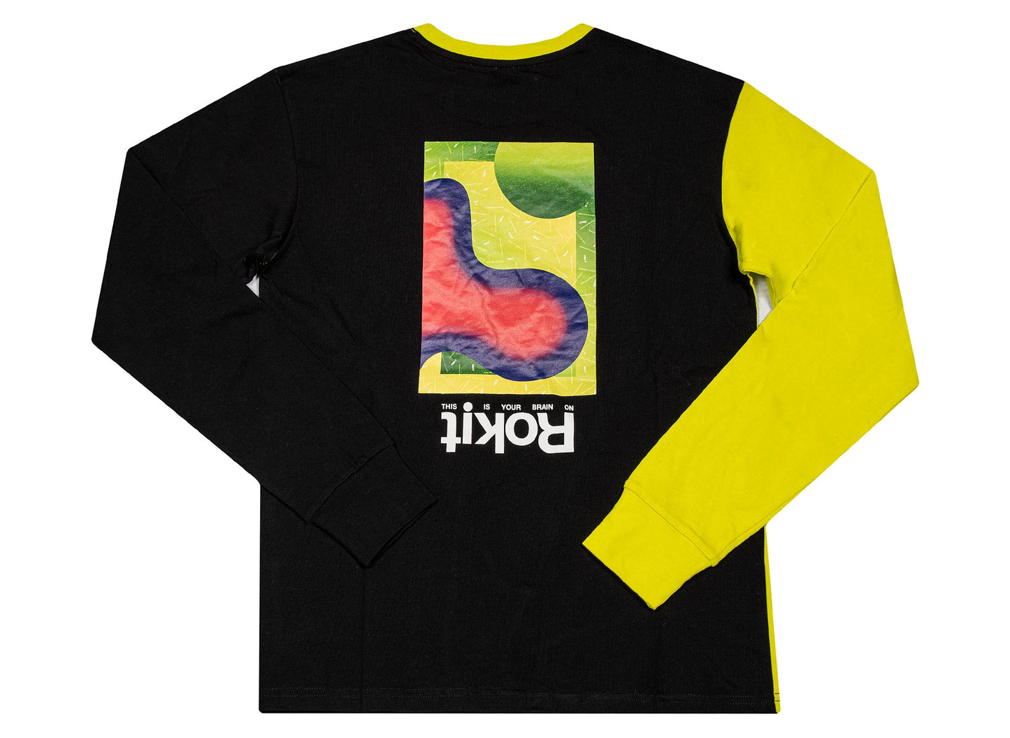 Rokit Slasher Longsleeve in Yellow / Black