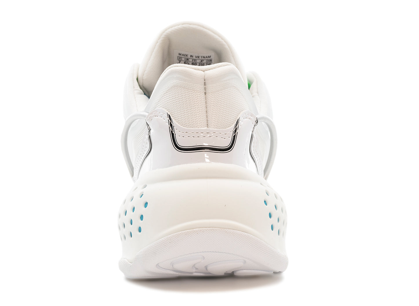 RUBY 9100M x adidas Ozrah in White / Silver / Shock Pink