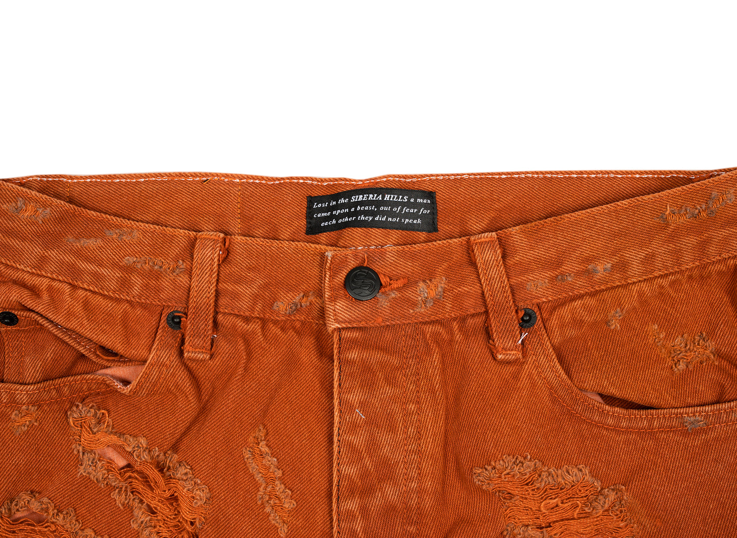 Siberia Hills Spiritual Jeans in Orange