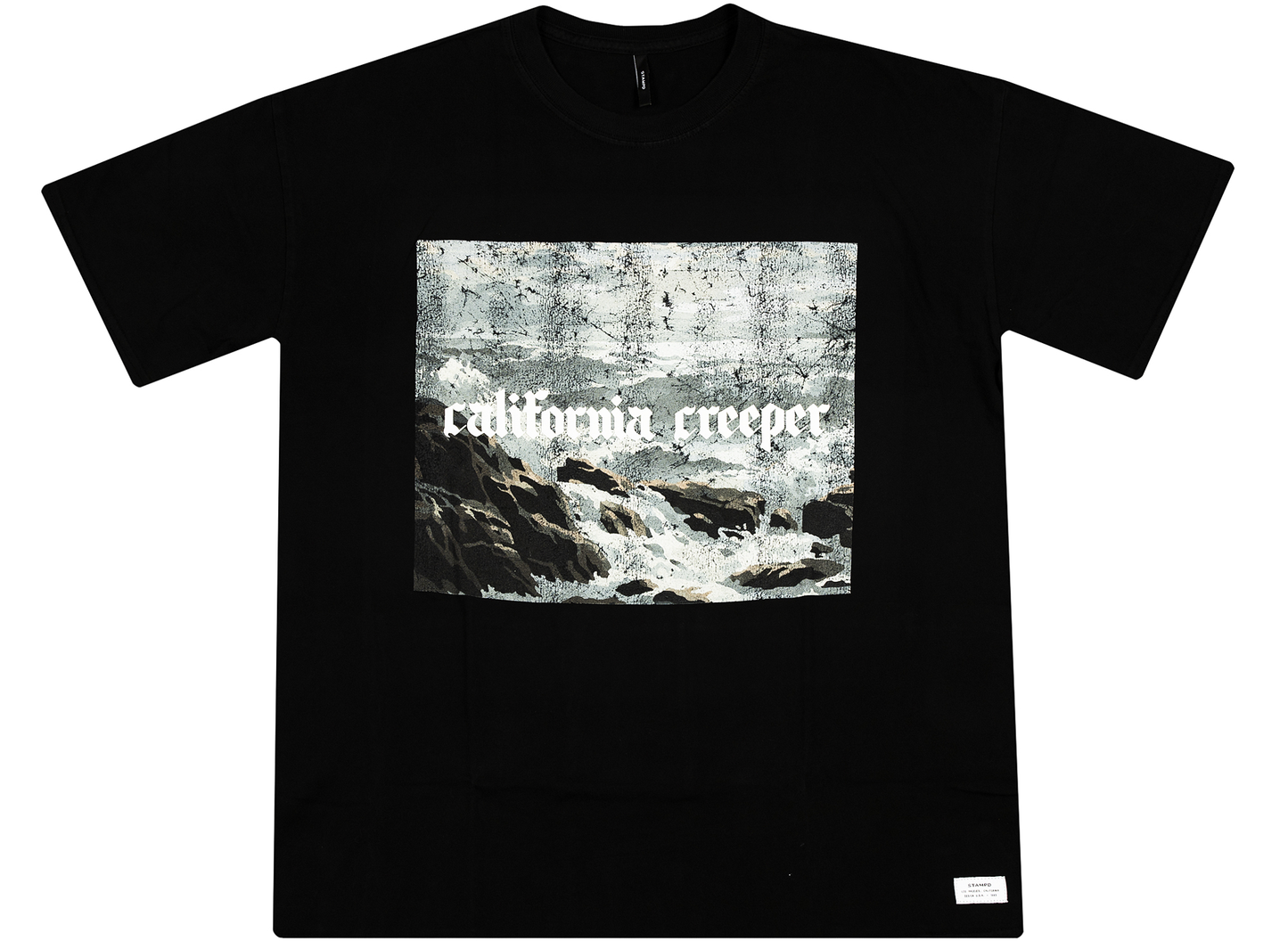 Stampd Art Worker Vol 1.2 - California Creeper Tee in Faded Black