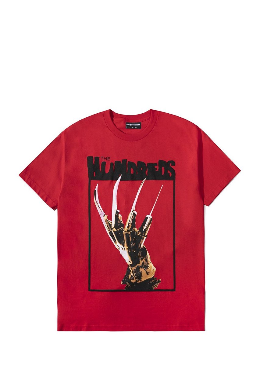 The Hundreds Kruger Hand T-Shirt in Red
