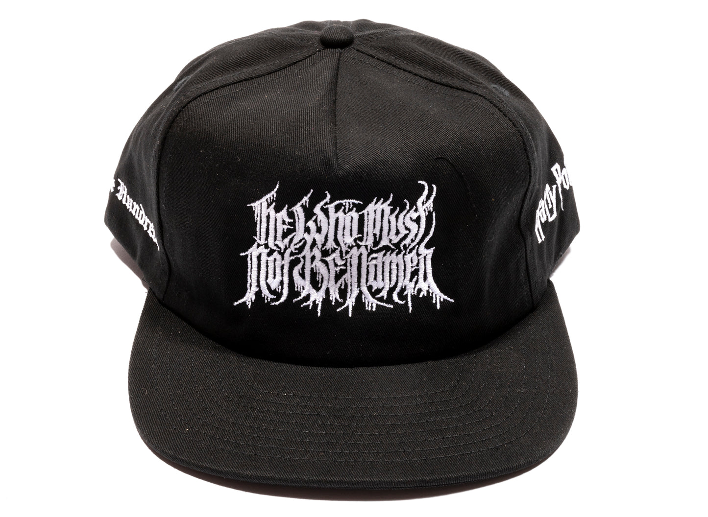 The Hundreds x Harry Potter Not Be Named Snapback in Black