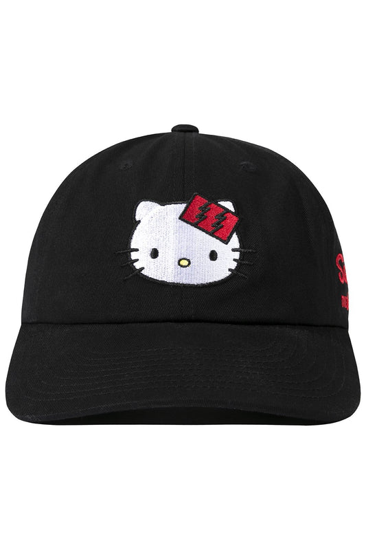 The Hundreds x Sanrio Hello Kitty Dad Hat in Black