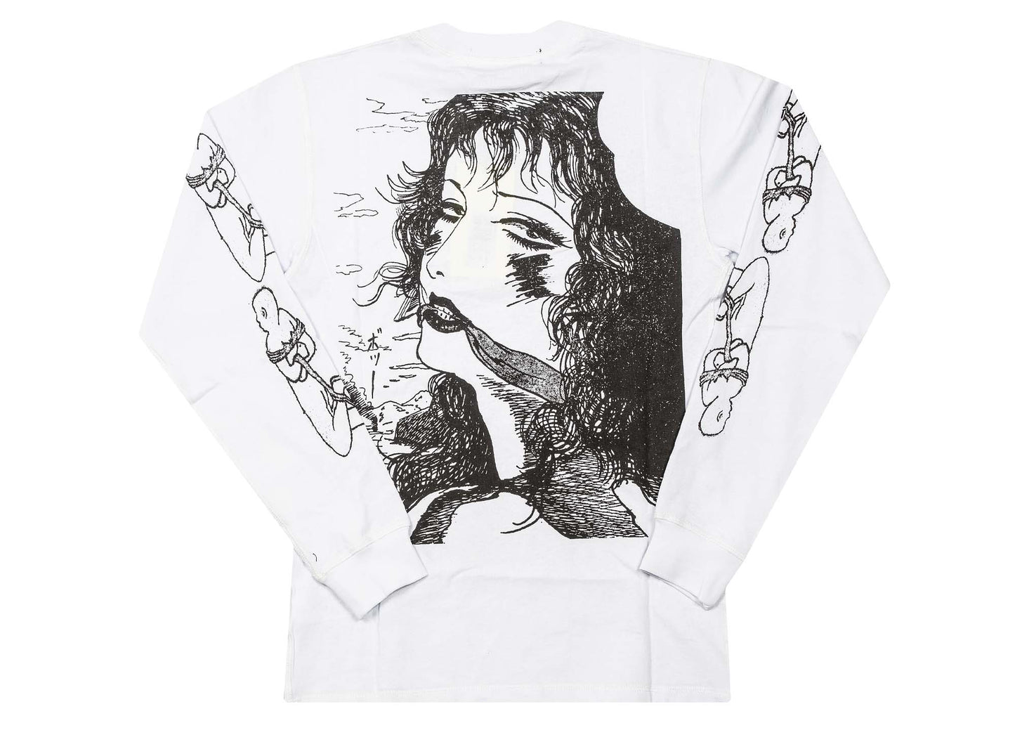 United Standard Bondage Long Sleeve in White