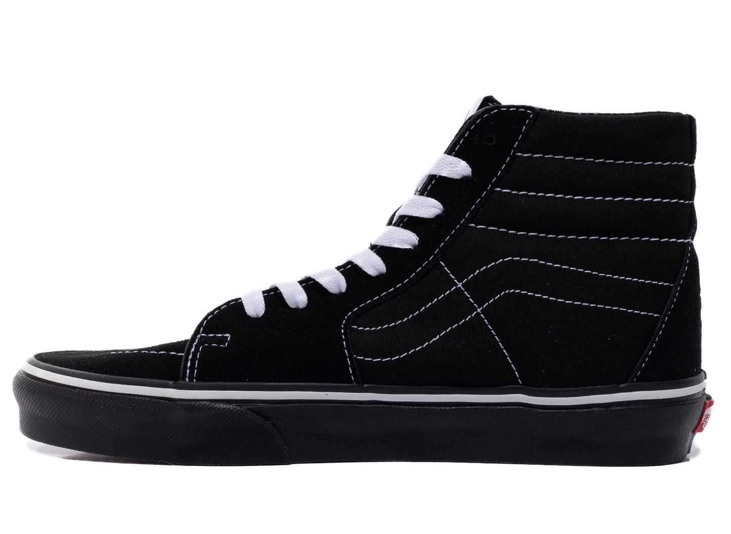 Vans Sk8-Hi in Black / White - view 3