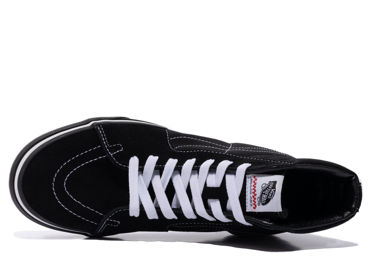 Vans Sk8-Hi in Black / White - view 4