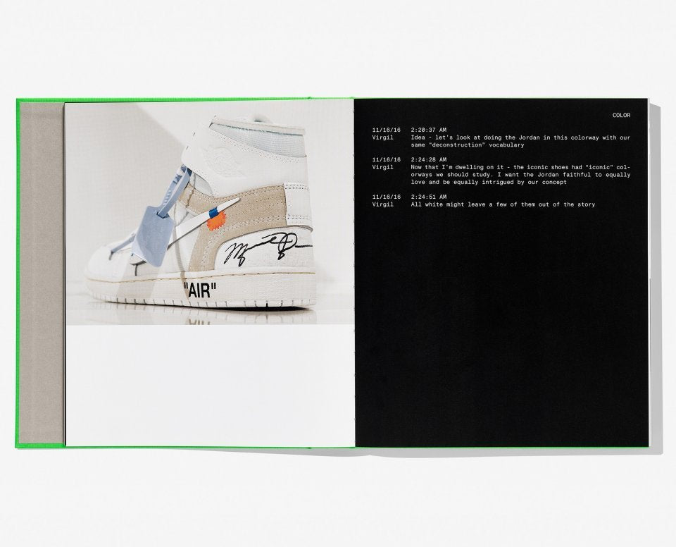 Virgil Abloh. Nike. ICONS Book