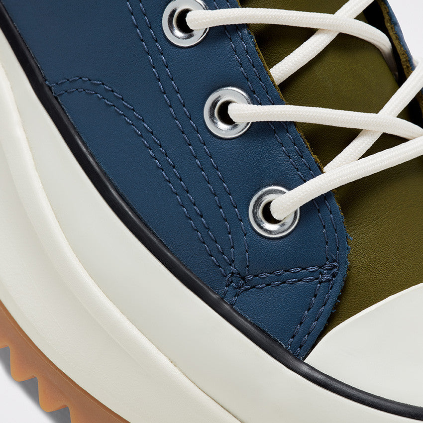 Women's Converse Run Star Hike in Navy / Dark Moss / Egret