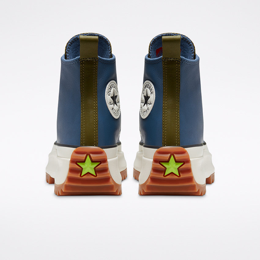 Women's Converse Run Star Hike in Navy / Dark Moss / Egret