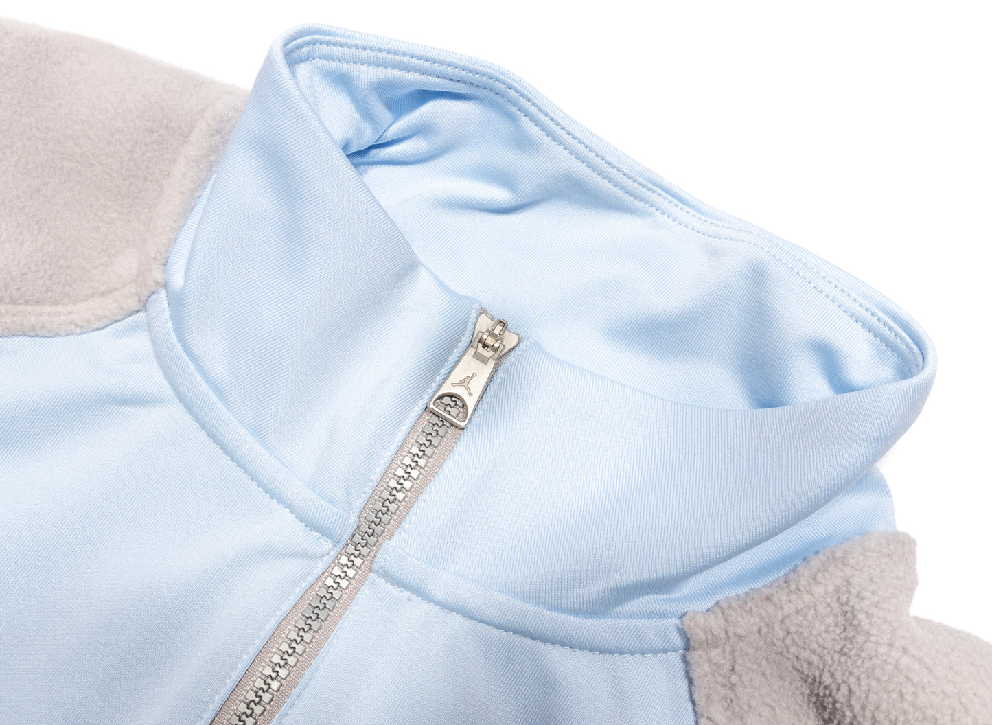 Women's Jordan Cozy Girl Top in Summit White / College Grey / Celestine Blue