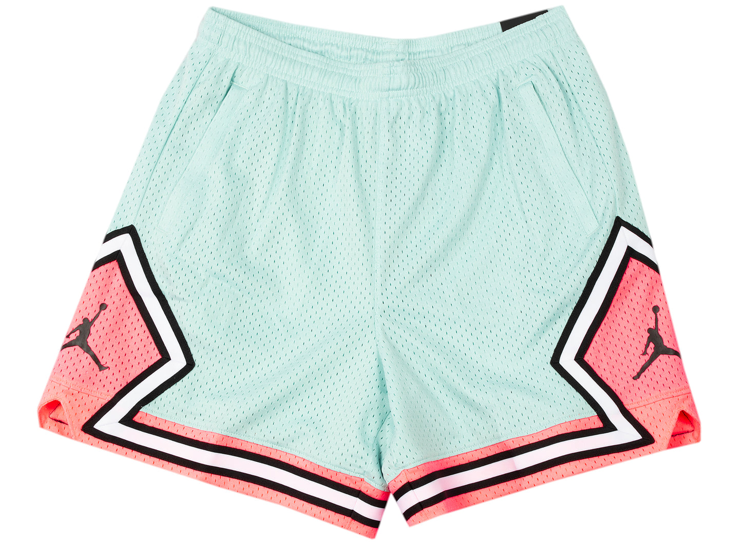 Women's Jordan Diamond Shorts in Light Dew / Sunset Pulse