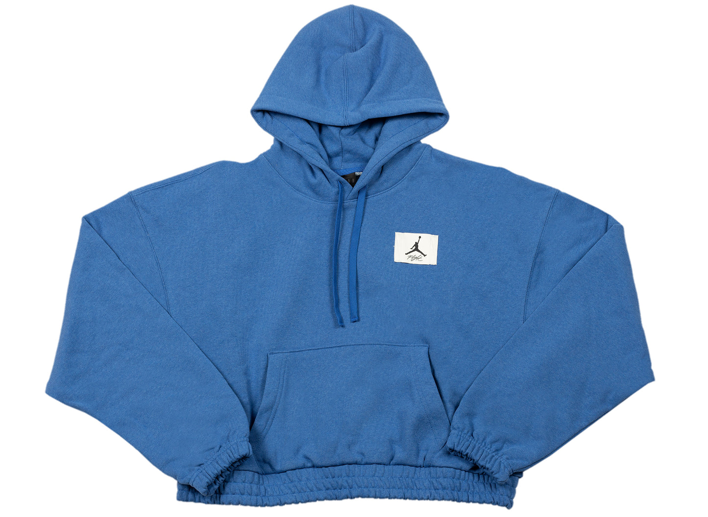 Women's Jordan Essentials Cropped Hoodie in Game Royal / Heather / Blue Void