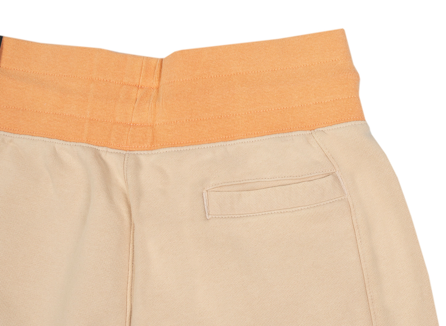 Women's Jordan Flight Fleece Shorts in Apricot / Beige
