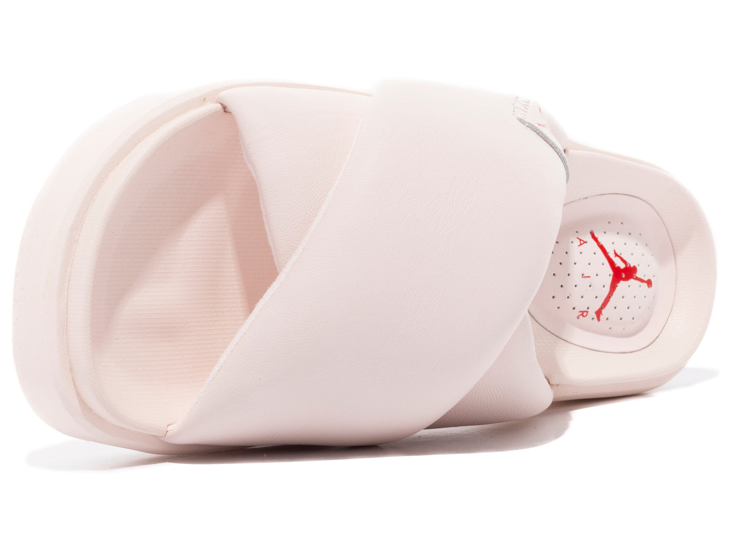 Women's Jordan Sophia Slides in Light Soft Pink / Fire Red / Phantom - view 2