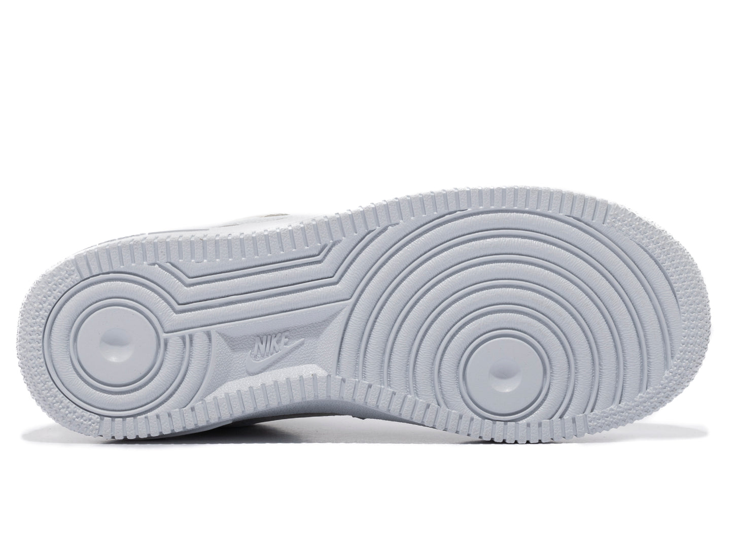 Women's Nike Air Force 1 '07 'Be Kind' in Football Grey / Aura / Ocean Blue - view 5