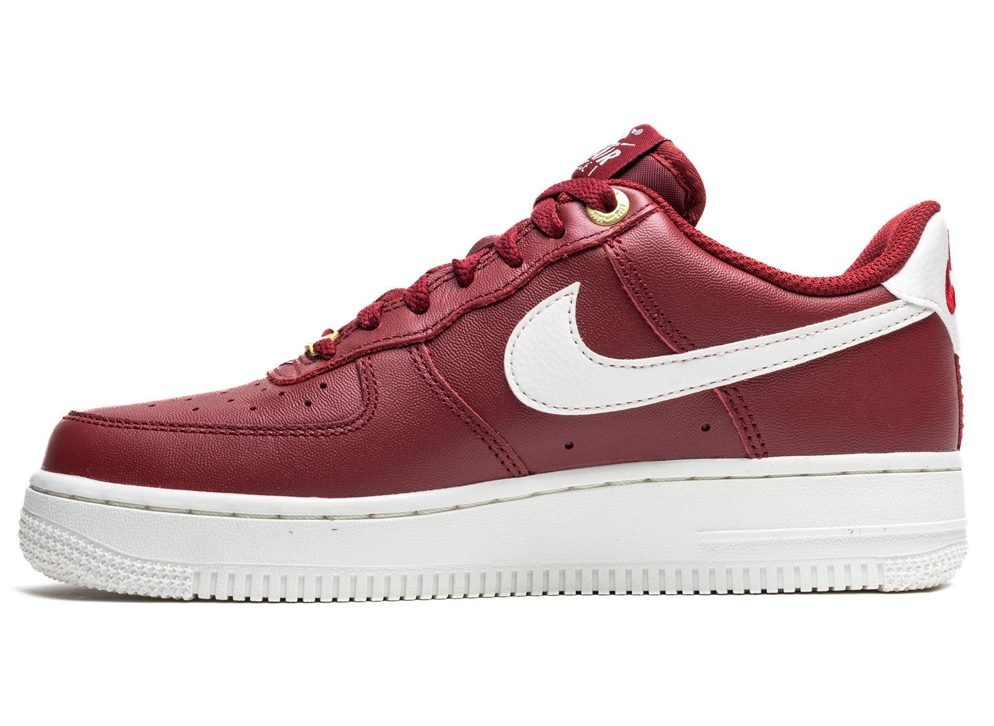 Women's Nike Air Force 1 '07 Premium in Black / White / University Red - view 3