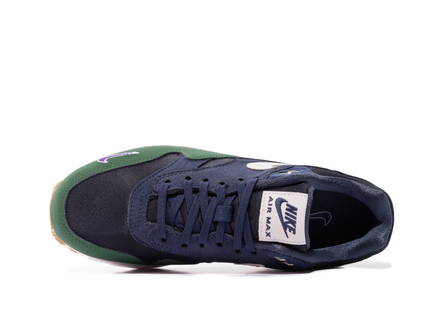 Women's Nike Air Max 1 '87 in Obsidian / White / Midnight Navy / Gorge Green - view 4