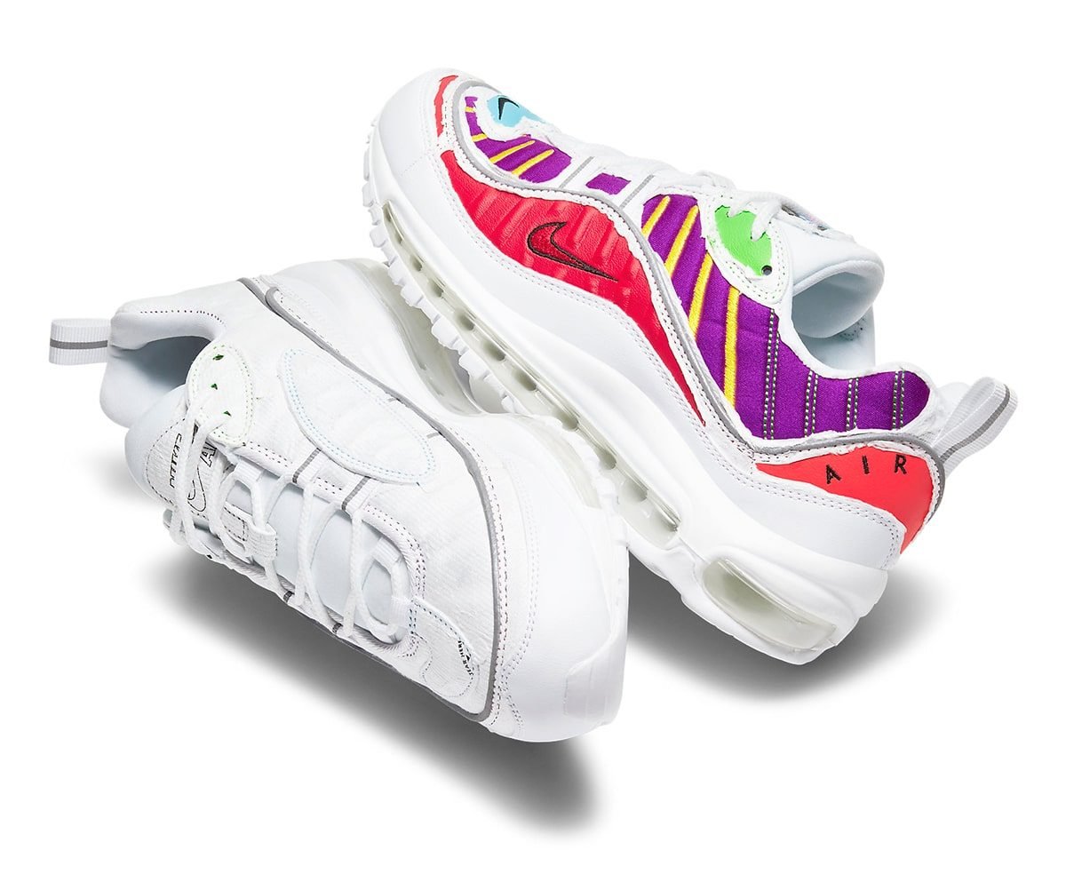Women's Nike Air Max 98 LX 'Cut Away' in White