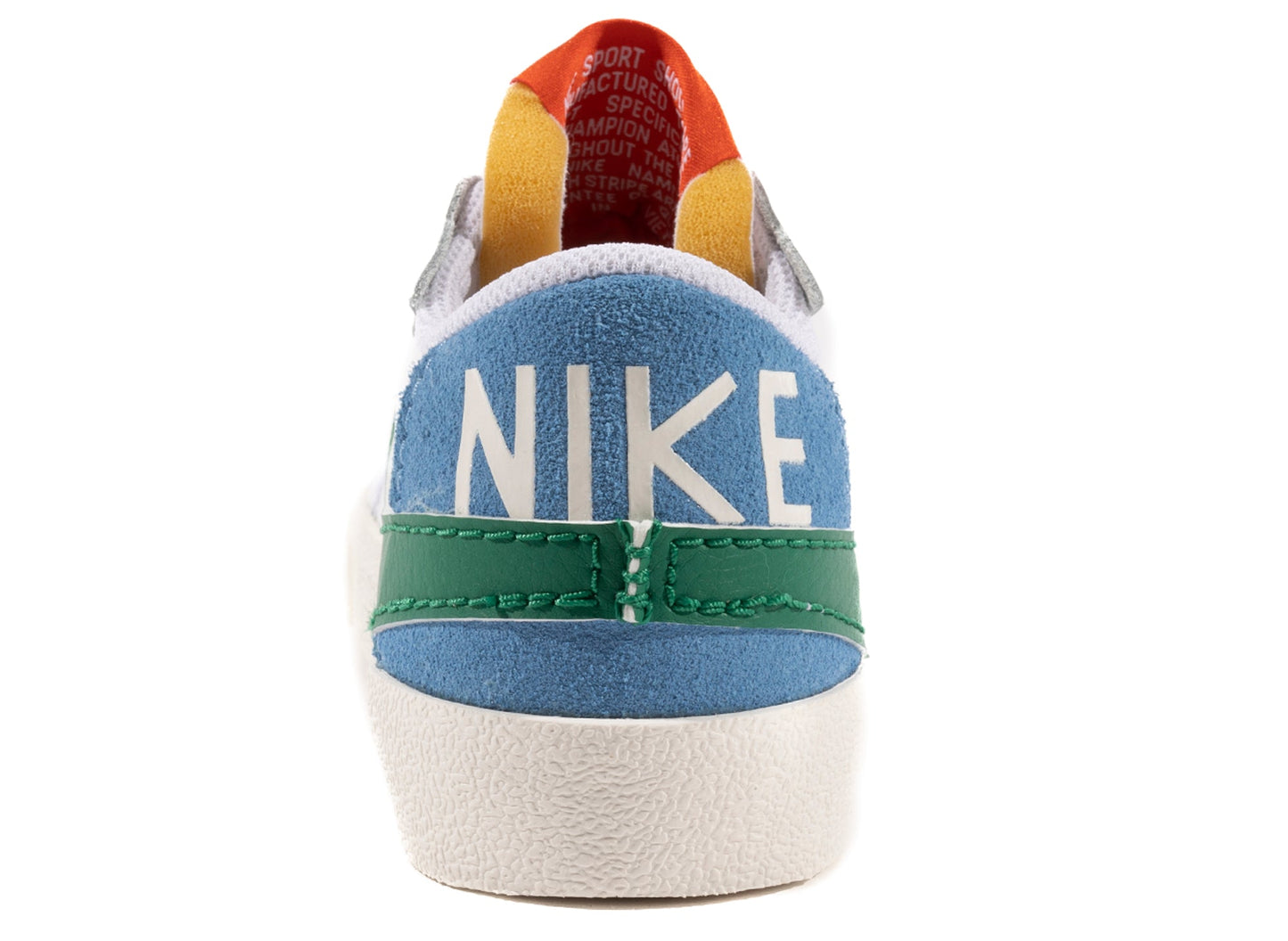 Women's Nike Blazer Low '77 Jumbo in White / Malachite / University Blue