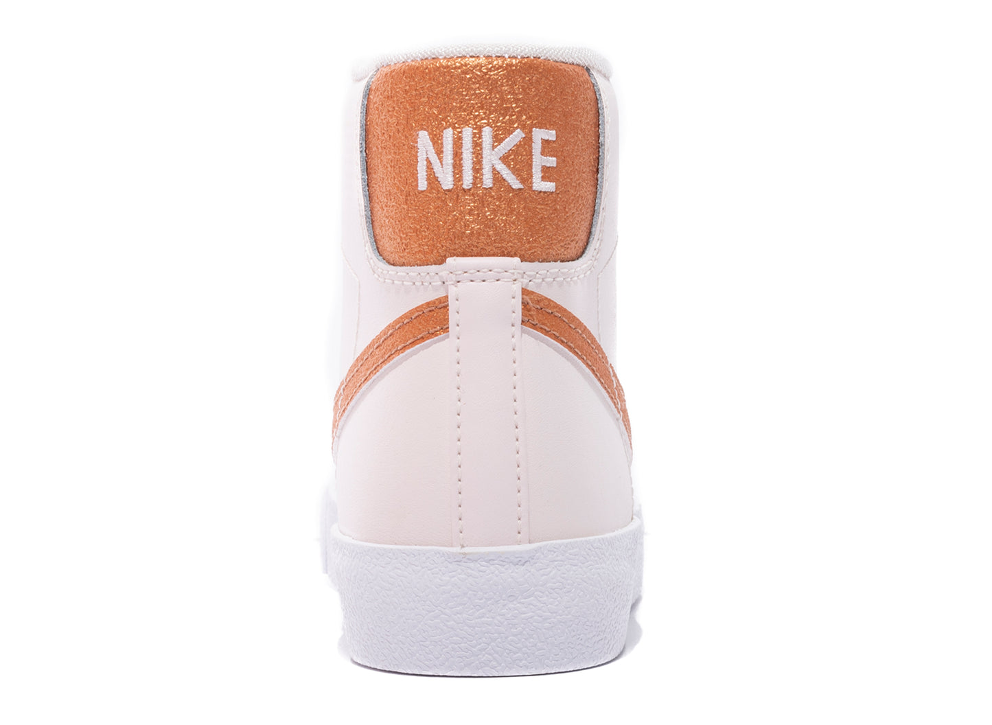 Women's Nike Blazer Mid '77 Essential in Light Soft Pink / Metallic Copper / White - view 2