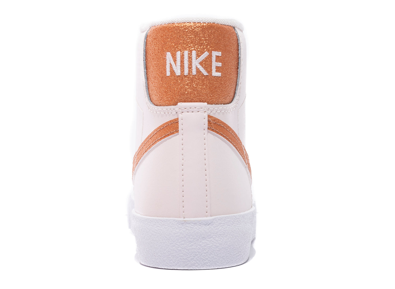 Women's Nike Blazer Mid '77 Essential in Light Soft Pink / Metallic Copper / White - view 2