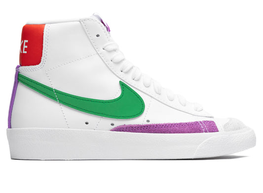 Women's Nike Blazer Mid '77 in White / Stadium Green / Picante Red