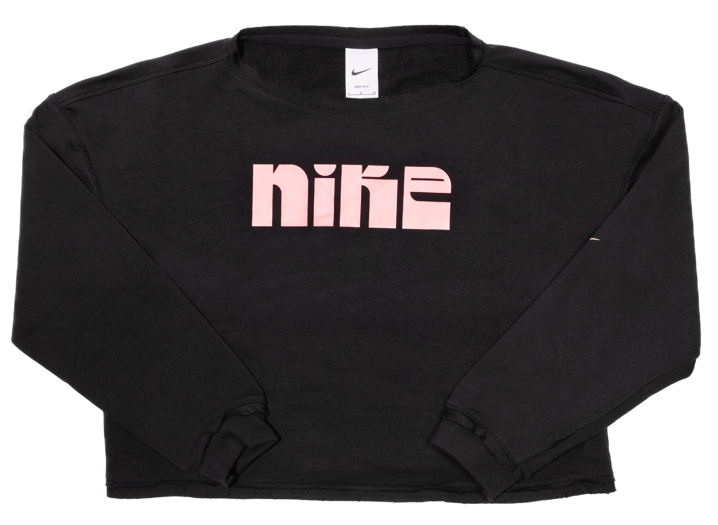 Women's Nike Fleece Optimism Crewneck in Black