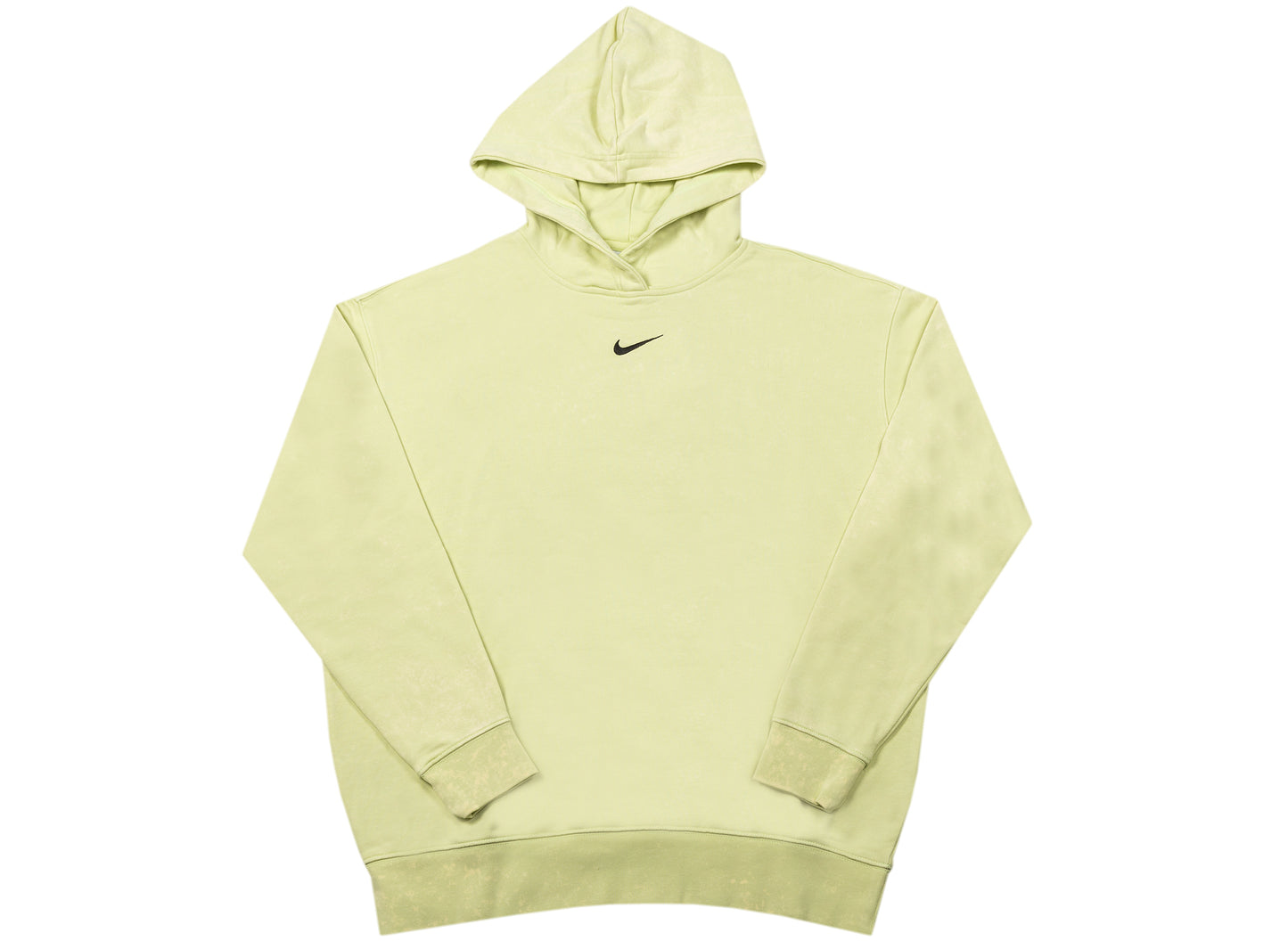 Women's Nike Sportswear Essentials Collection Fleece Hoodie in Light Liquid Lime / Black