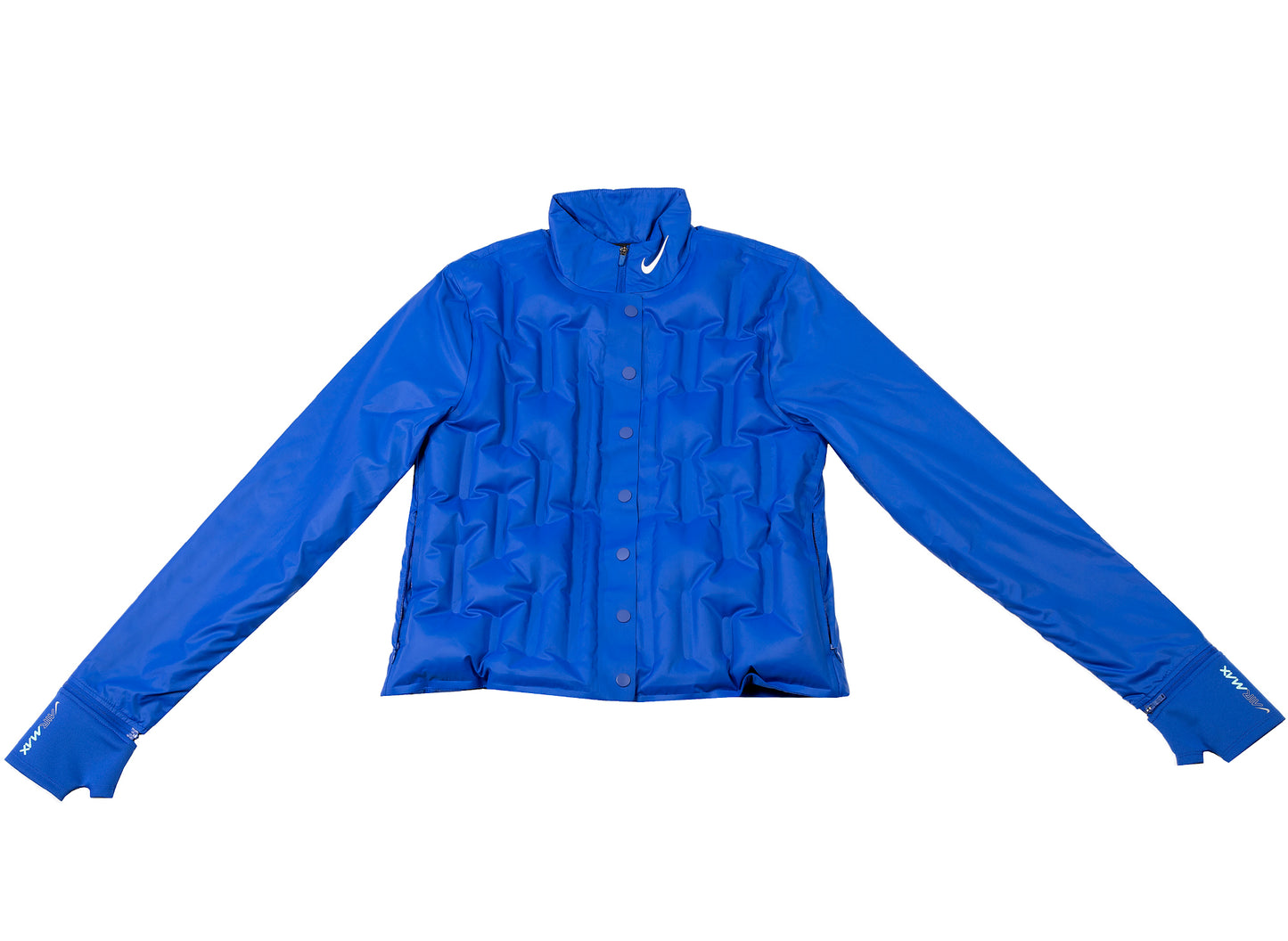 Women's Nike Sportswear Inflatable Jacket in Hyper Blue / White