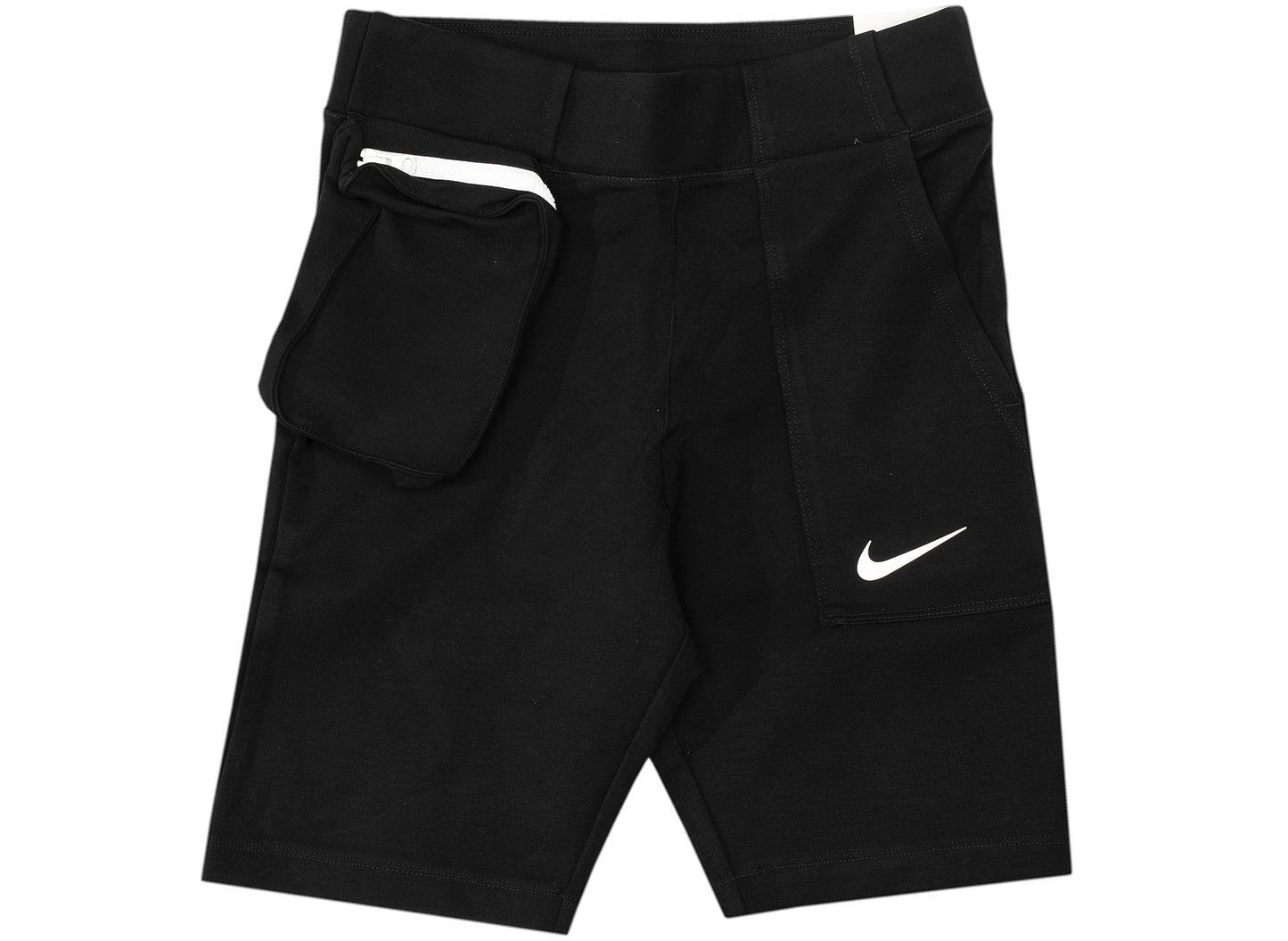 Women's Nike Sportswear Tech Pack Biker Shorts in Black / White