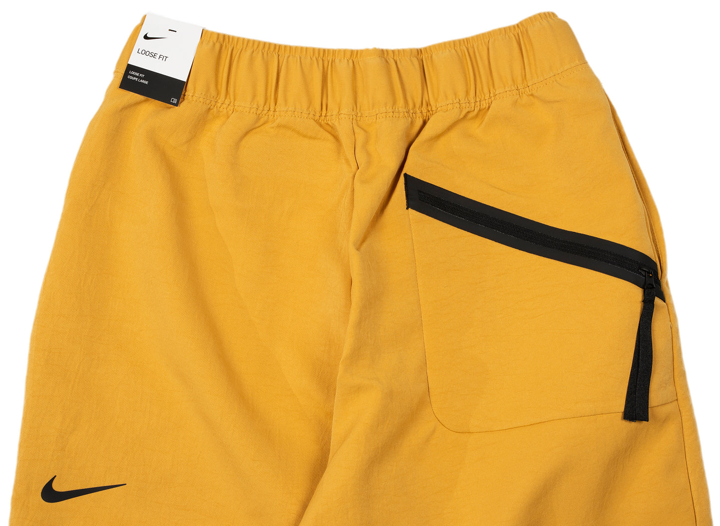 Women's Nike Sportswear Tech Woven Pants in Bucktan / Black