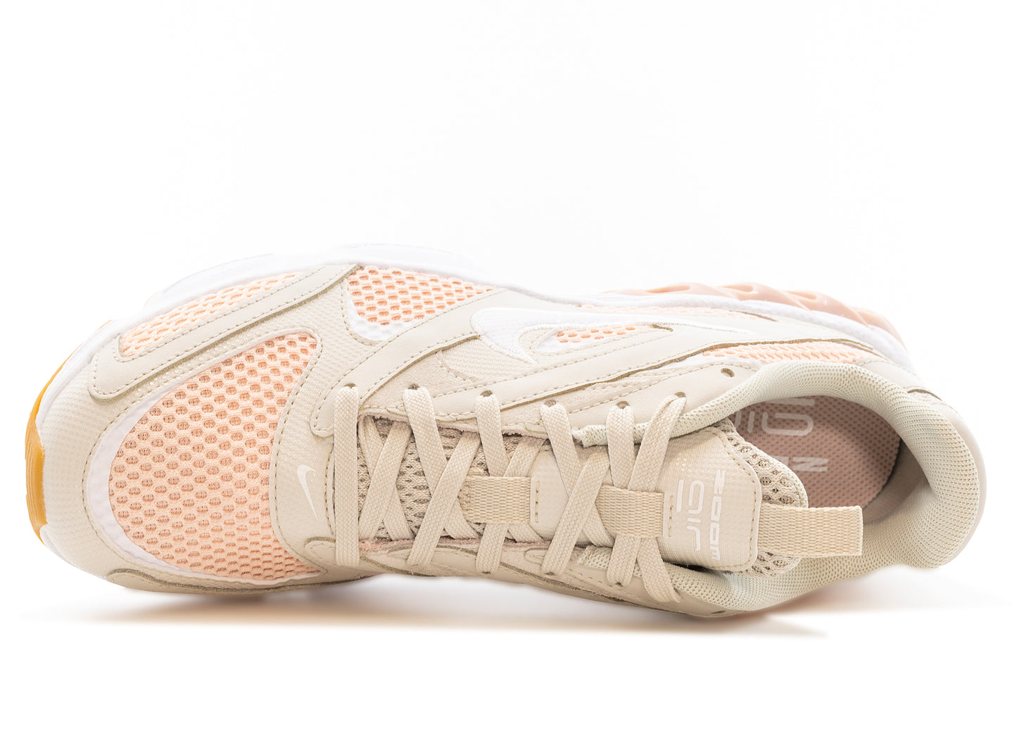 Women's Nike Zoom Air Fire in Light Bone / White / Pale Coral / Pink Oxford