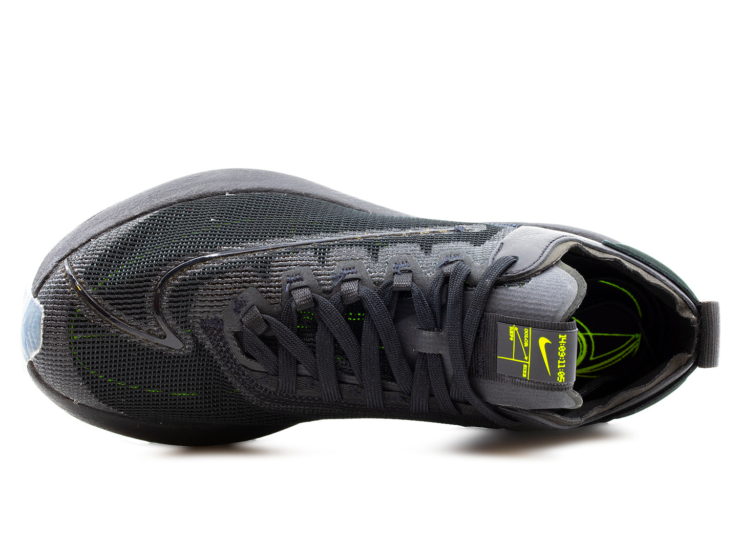 Women's Nike Zoom Double Stacked in Black / Volt Green