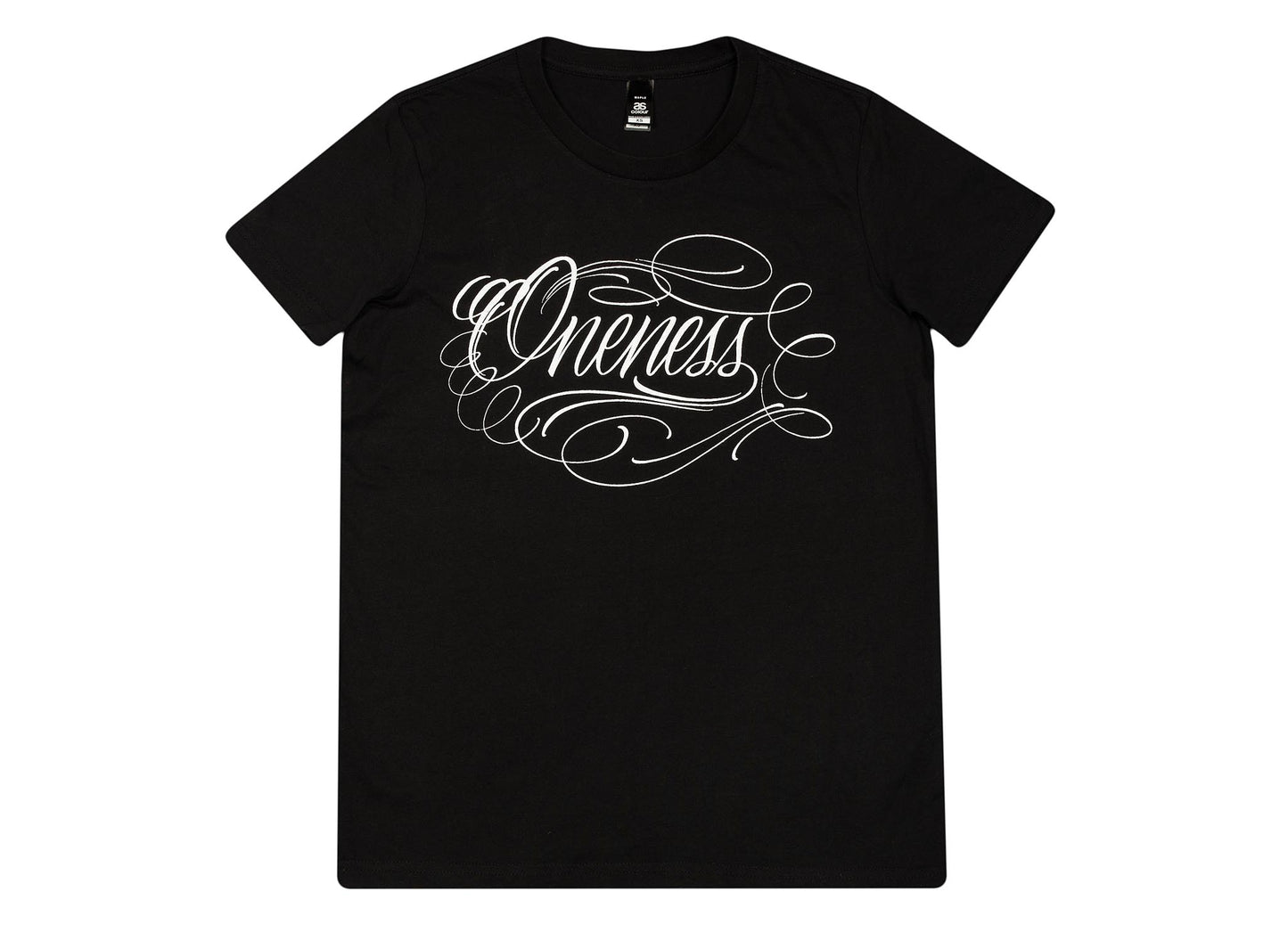 Women's Oneness Script Logo Tee 'Black'